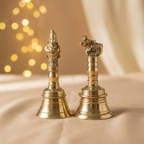 Brass Puja Bell | Swaha