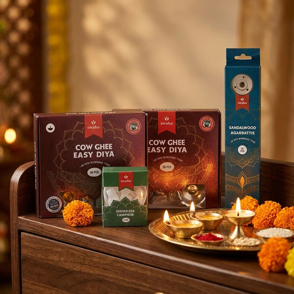 Simple Daily Puja Combo | Swaha