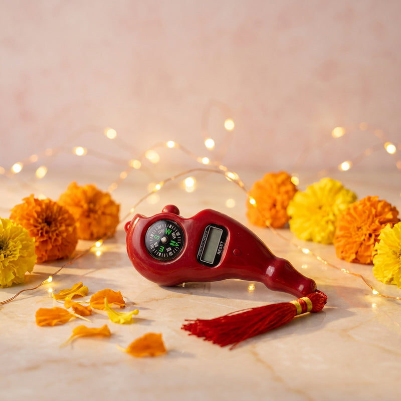 Premium Digital Japa Counting Machine with Compass | Swaha