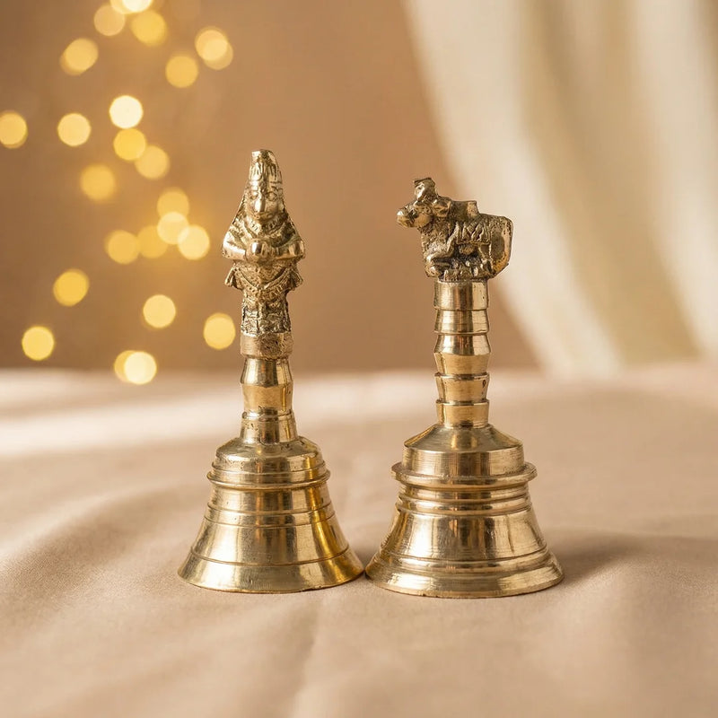 Brass Puja Bell | Swaha