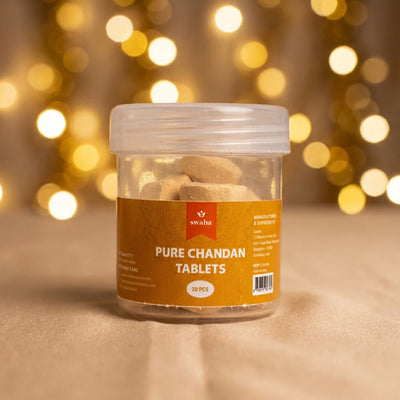 Chandan Tablets - 20 Pcs | Swaha