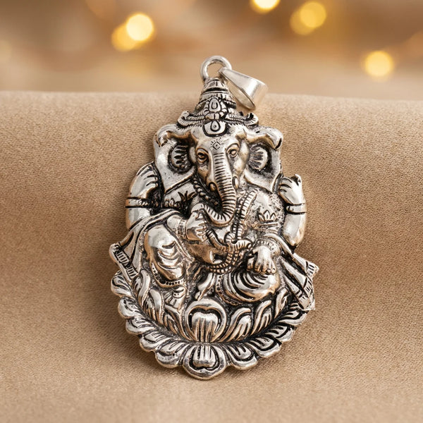 Kamal Ganesha | Wall Hanging Ganapathi Idols | Religious Decor for Home | God Showpiece | Swaha