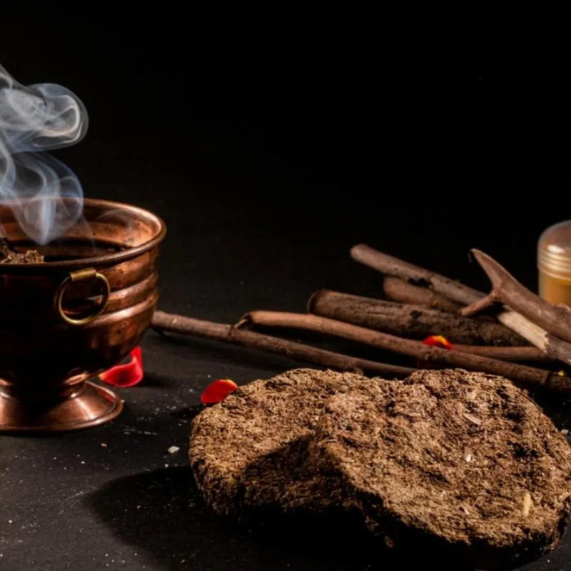 Cow Dung Cake (15 pcs) | Swaha