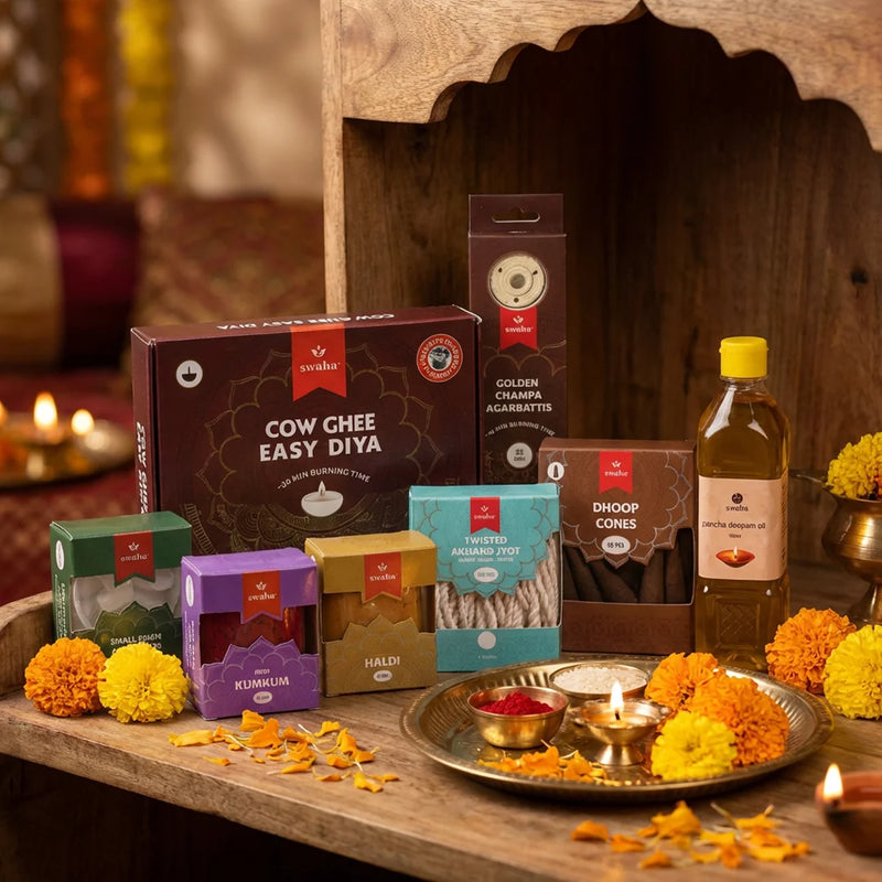 Traditional Daily Puja Combo | Swaha