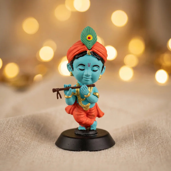 Lord Krishna  Idol for Car Dashboard | Swaha