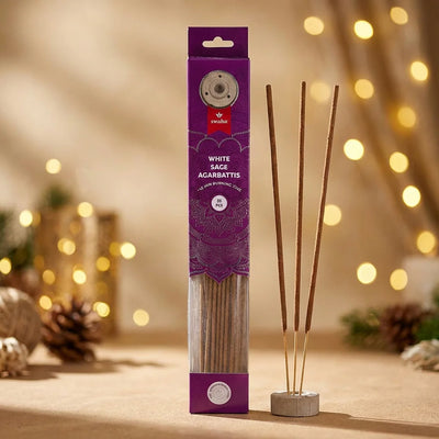 White Sage Agarbatti | 35 pcs | Swaha