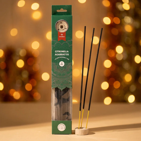 Citronella Agarbatti (35 pcs) | Swaha