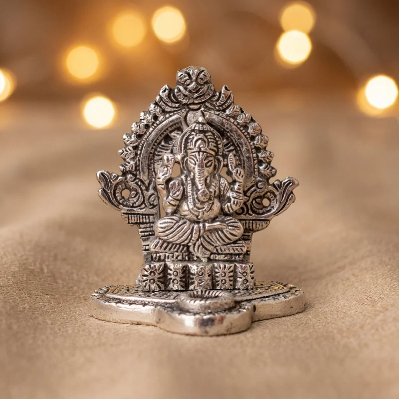 Ganesha Dhoop Holder | Ganapathi Incense Burner for Home Decoration and Puja | Swaha
