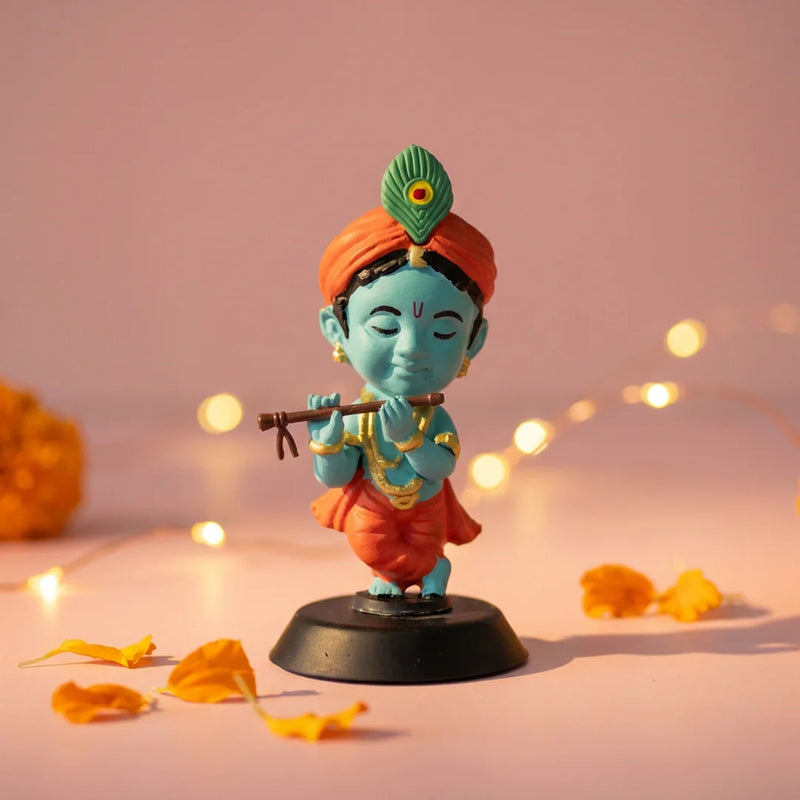 Lord Krishna  Idol for Car Dashboard | Swaha