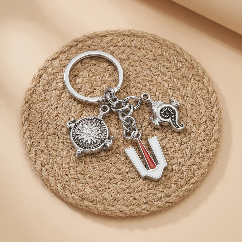 Lord Tirupati Balaji Tilak, Shankh and Chakra Key Chain | Swaha