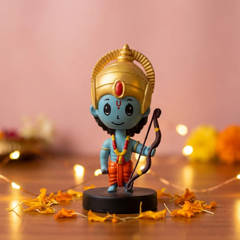 Divine Cute Ram Bobblehead  - Ideal for Car, Office and Home | Swaha
