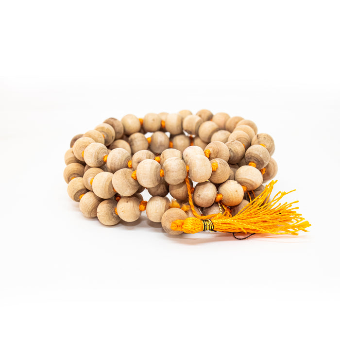 Swaha <br> Tulsi Mala | Natural Lab Certified 108 + 1 Tulsi Beads