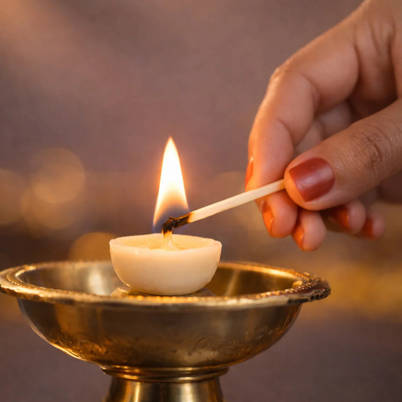 Vanaspati Ghee Diya | 30mins Burning Time | Swaha