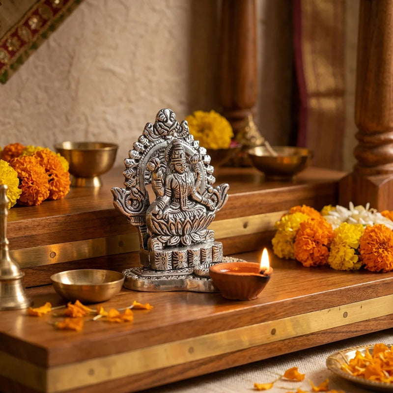 Dhoop Holder with Laxmi Devi | Dhoop Cone Burner | Godess Laxmi Idol | Swaha
