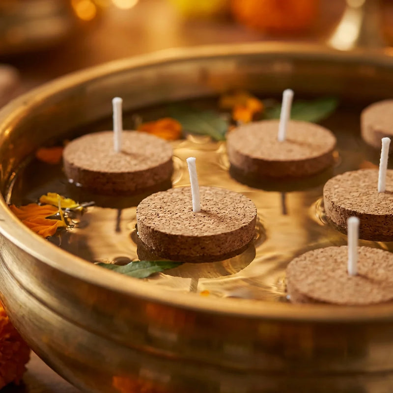 Round Floating Wicks (50 wicks) | Swaha