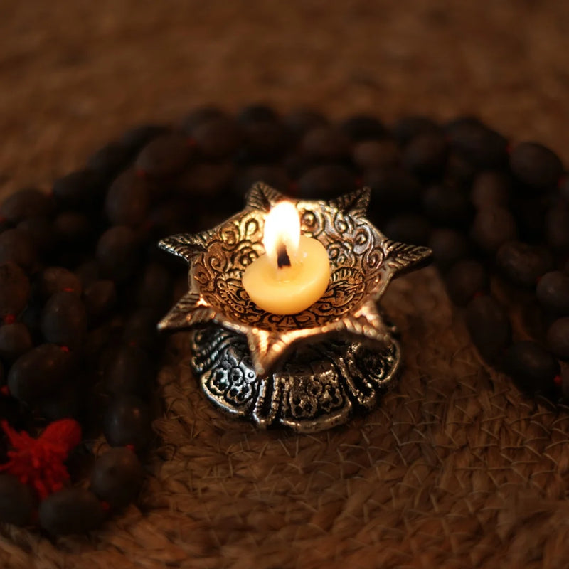 Stand Deepak | Diya for Puja and Home Decorations | Swaha