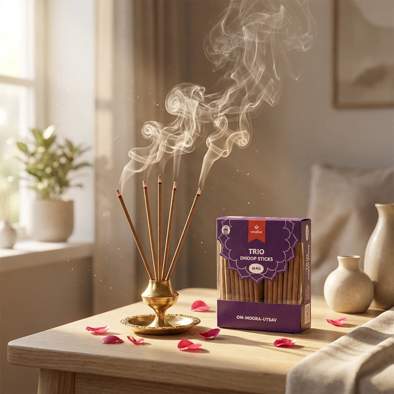 Trio Incense Stick Combo | 10*3 pcs | Swaha