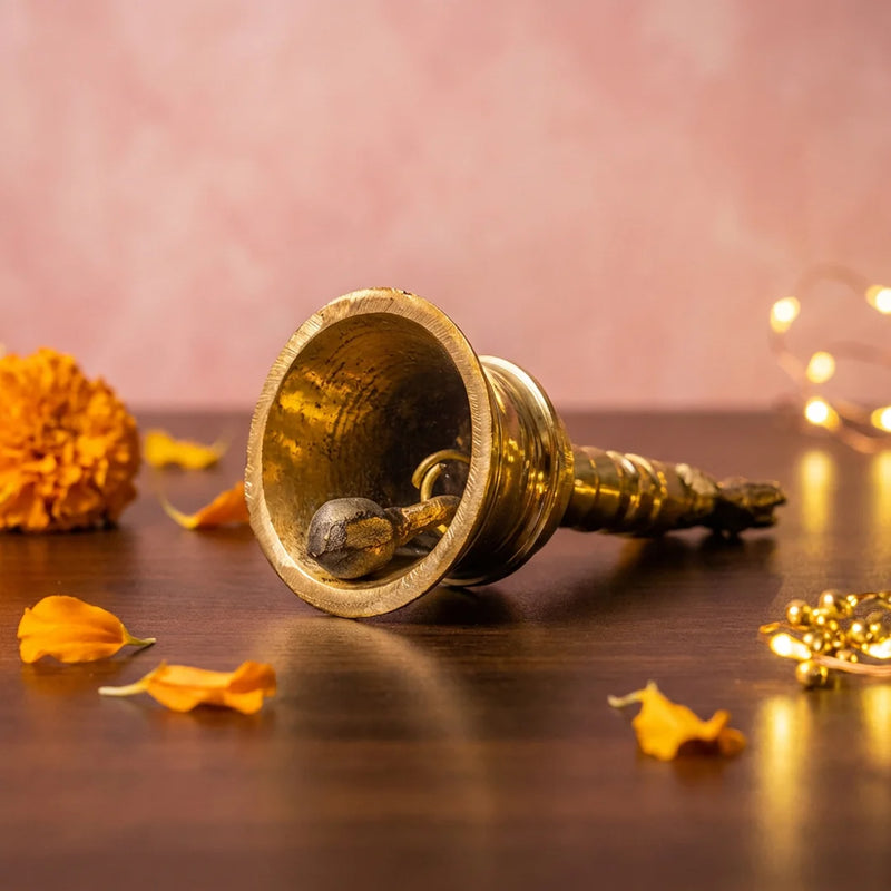 Brass Puja Bell | Swaha