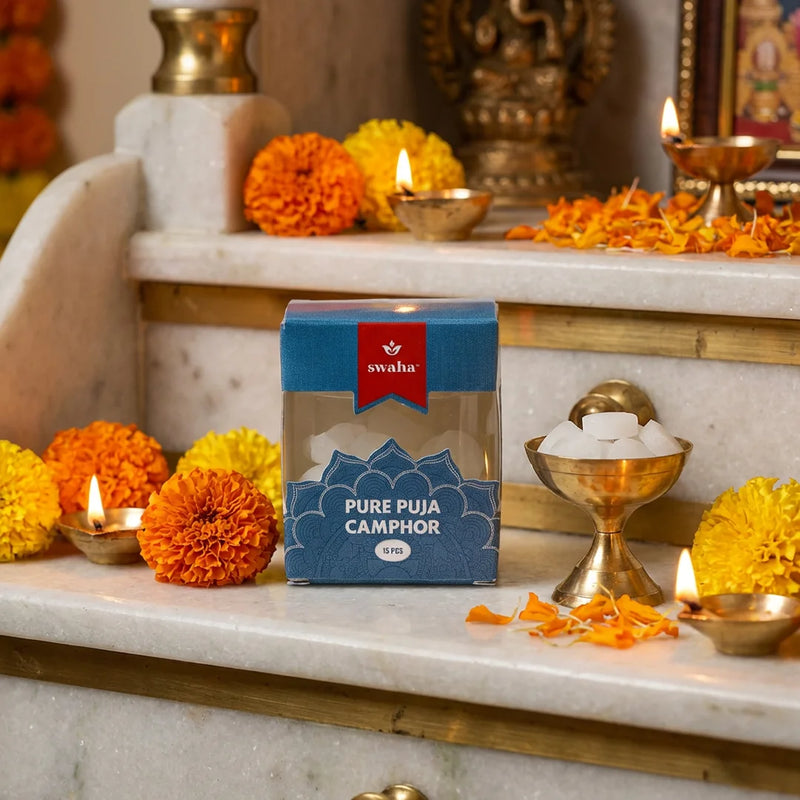 Pure Puja Camphor | Swaha