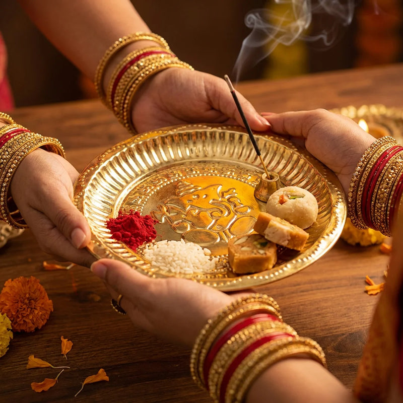 Puja in a Box, Complete Puja Products, Gift pack Pooja thali | Swaha
