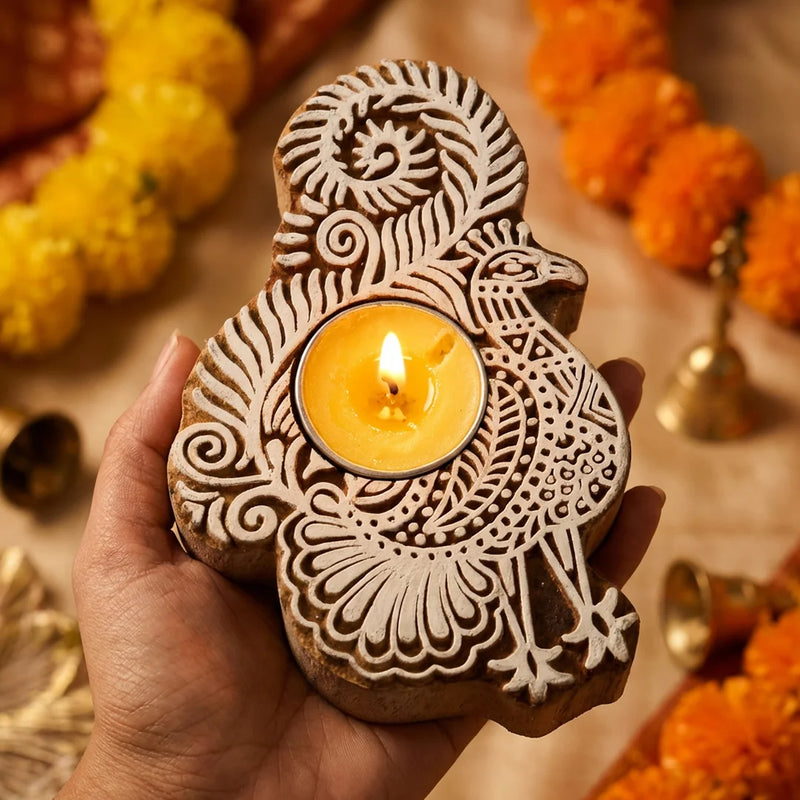 Wooden Blocks | Decorative Blocks | 1 Pcs | Swaha
