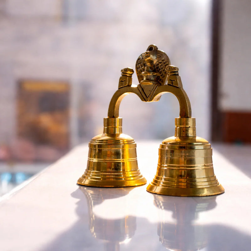 Brass Puja Articles Combo | Swaha