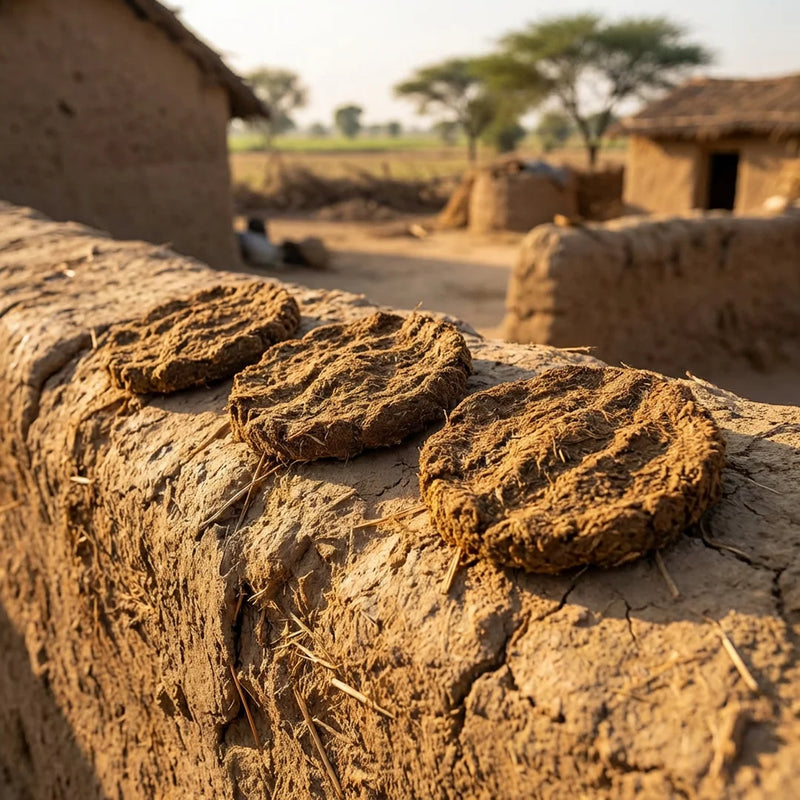 Cow Dung Cake (15 pcs) | Swaha