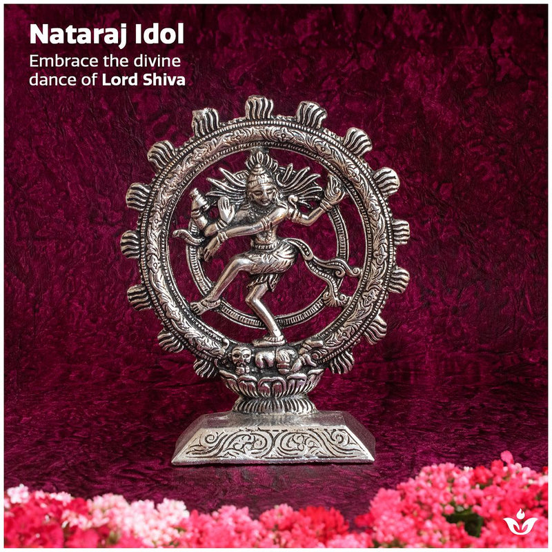 Nataraj Idol | Lord Shiva Dancing Murti for Gifting | Swaha