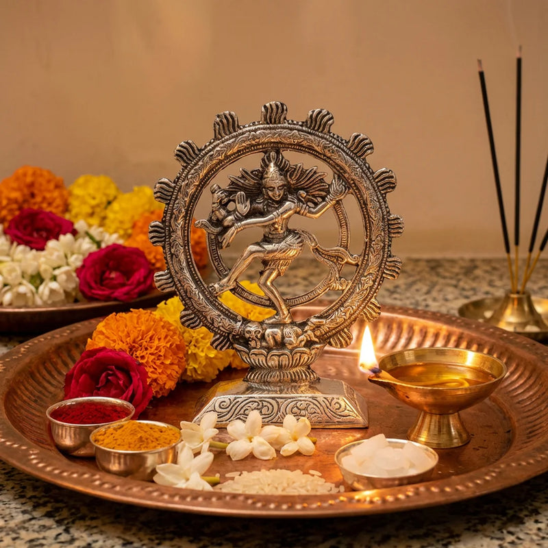 Nataraj Idol | Lord Shiva Dancing Murti for Gifting | Swaha