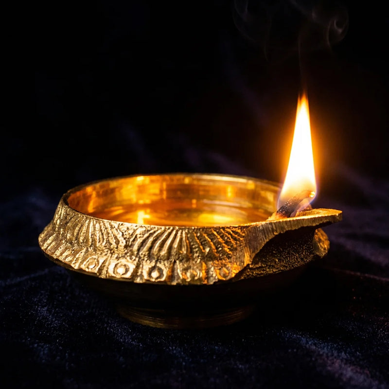 Brass Kubera Deepam - Pack of 2 | Swaha