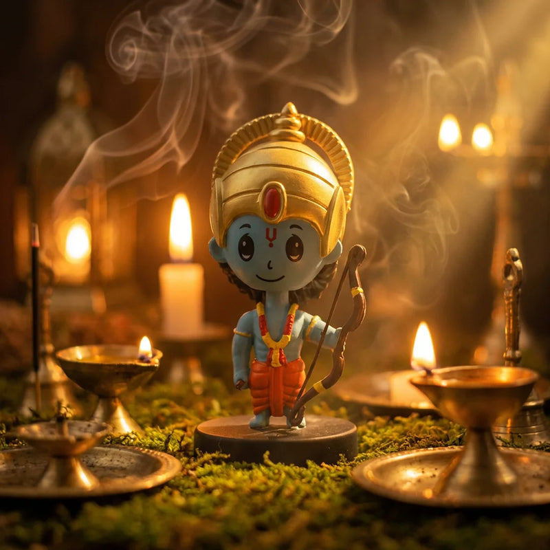 Divine Cute Ram Bobblehead  - Ideal for Car, Office and Home | Swaha