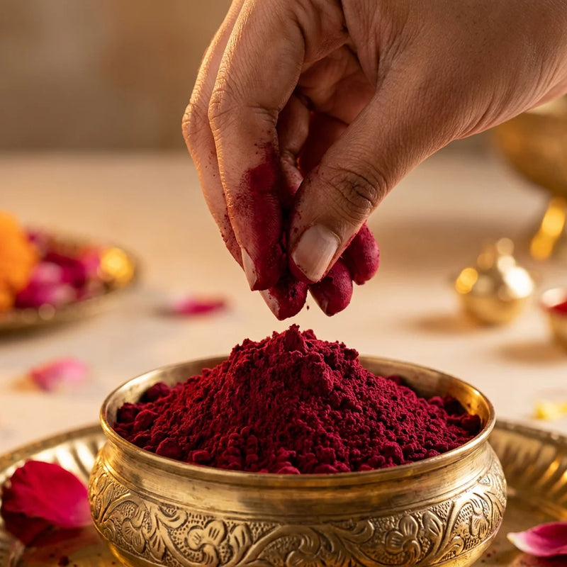 Pure KumKum | Maroon | Swaha