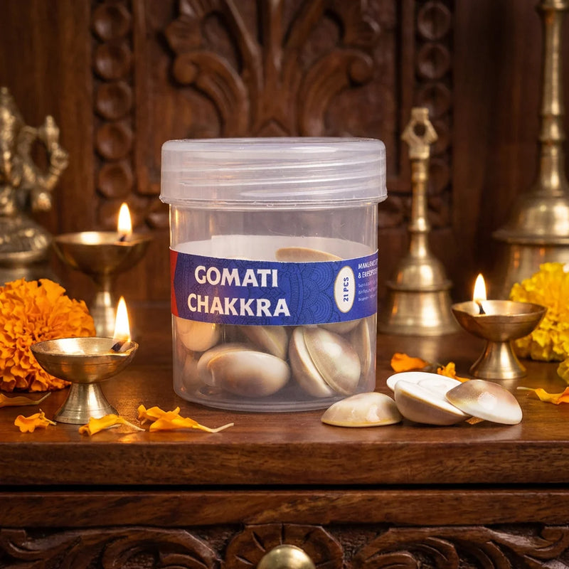 Gomati Chakra Original Set - 21 Pieces | Swaha