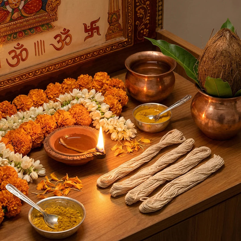 Janeu Sacred Thread (10 pcs) | Swaha