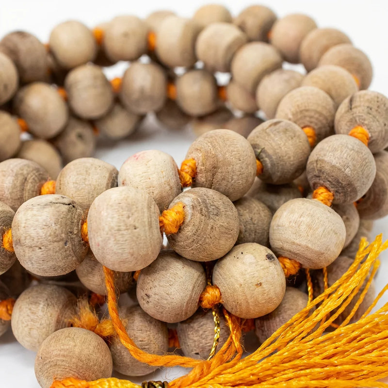 Tulsi Mala | Natural Lab Certified 108 + 1 Tulsi Beads | Swaha
