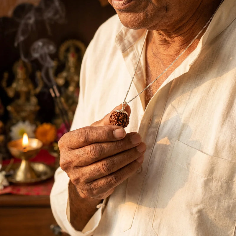 Panch Mukhi Rudraksha Pendant
