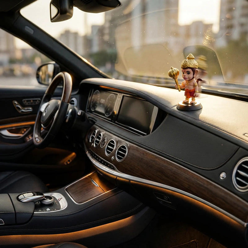 Lord Hanuman Idol for Car Dashboard | Swaha