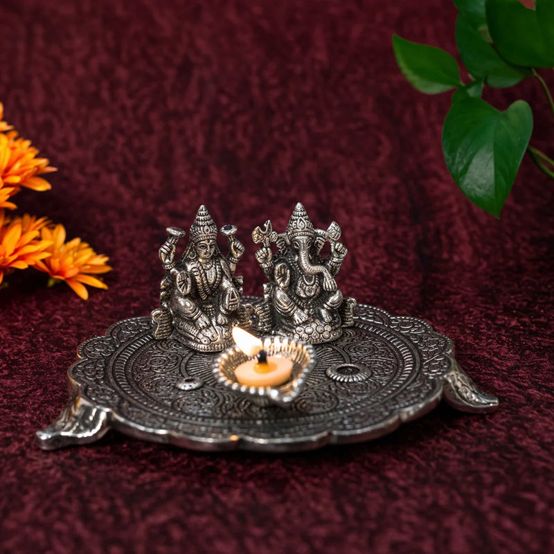 Lakshmi Ganesha Tali Deepak | Home Pooja Products | Swaha