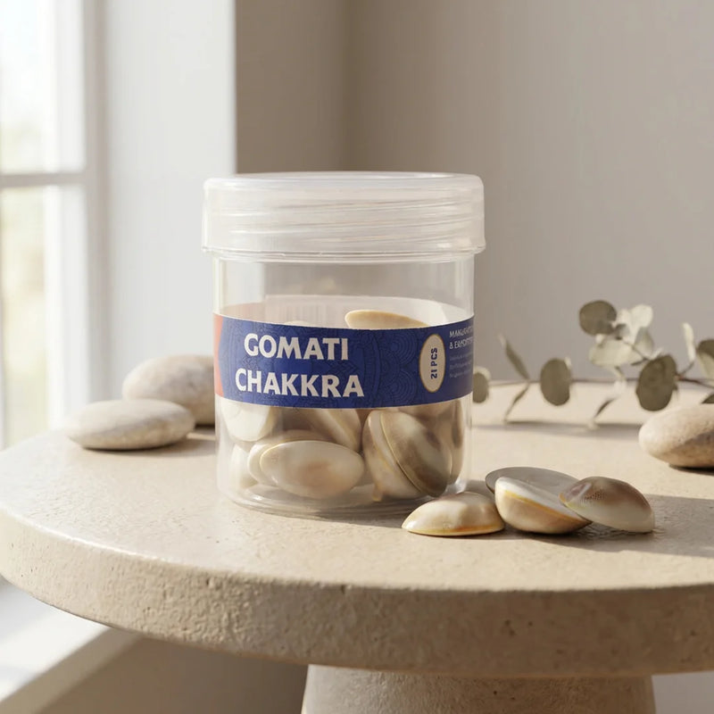 Gomati Chakra Original Set - 21 Pieces | Swaha