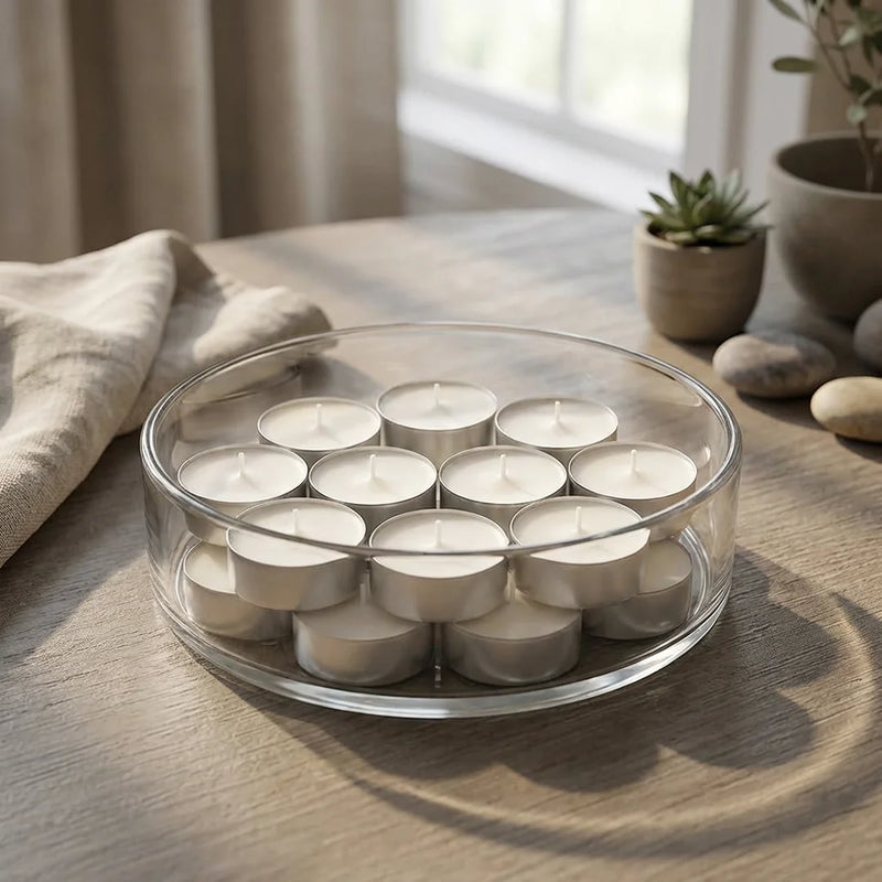 Vegan Tea Lights| 1.5hrs Burning Time | Swaha