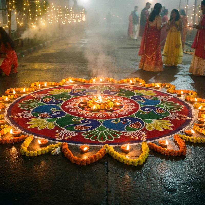 Rangoli Kit | Create Stunning Rangoli Art with Ease | Swaha