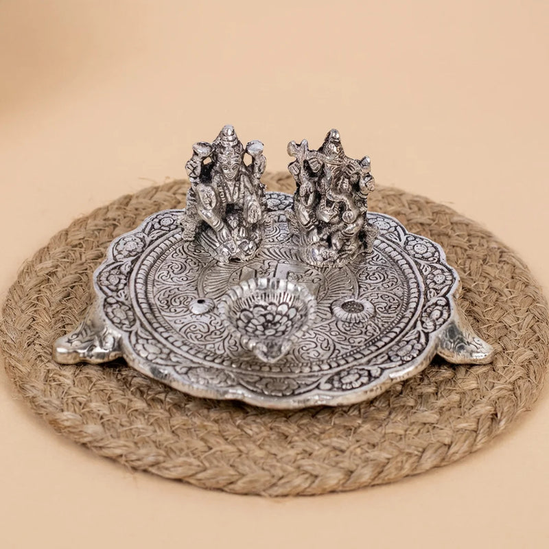 Lakshmi Ganesha Tali Deepak | Home Pooja Products | Swaha