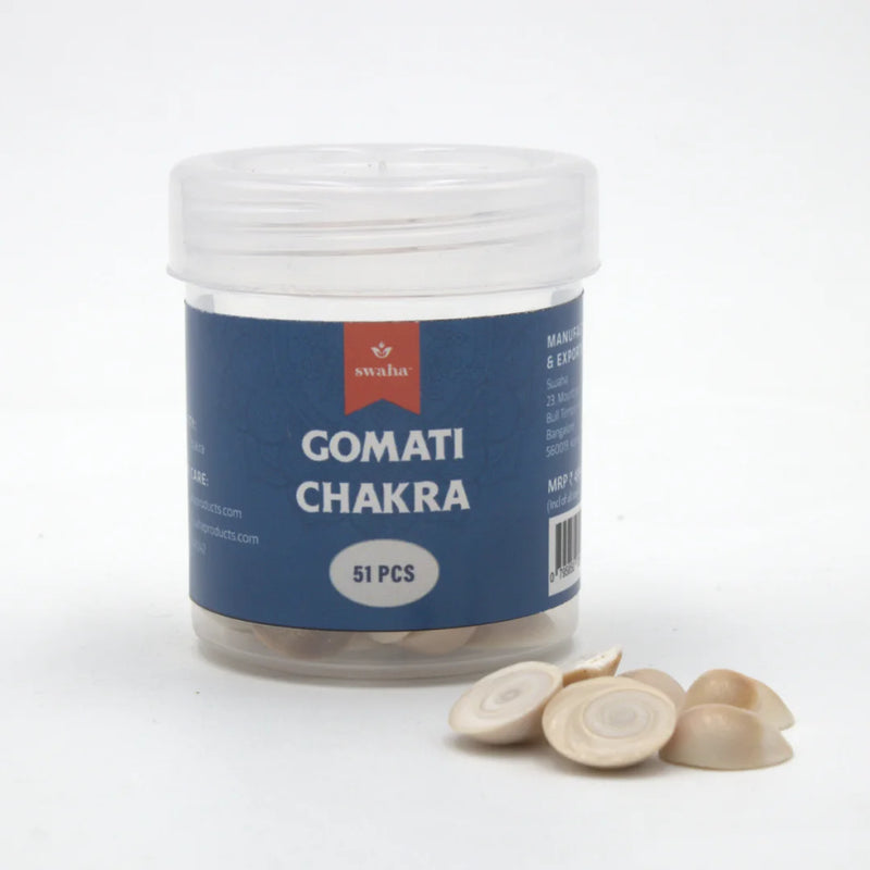 Gomati Chakra Original Set - 51 Pieces | Swaha