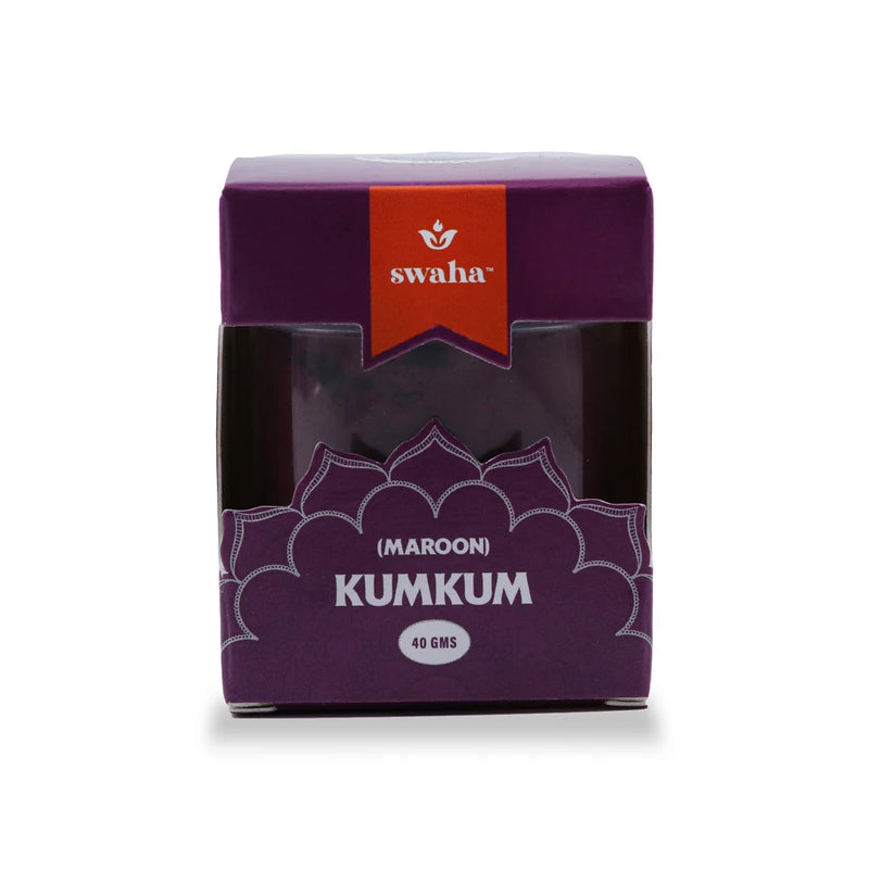 Pure KumKum | Maroon | Swaha