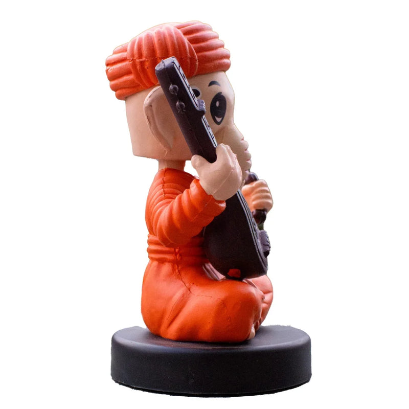 Divine Cute Sitting Ganesha Bobblehead  - Ideal for Car, Office and Home | Swaha
