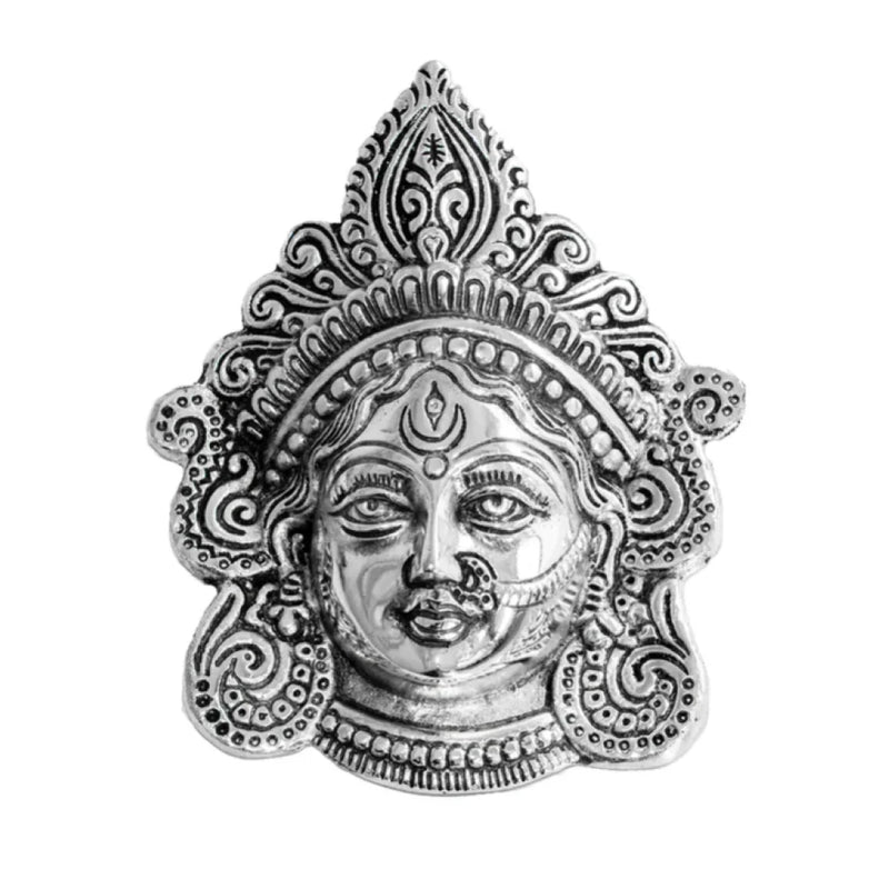 Durga Face | Maa Durga Face Sculpture For Good Luck and Prosperity | Home Decorations | Swaha