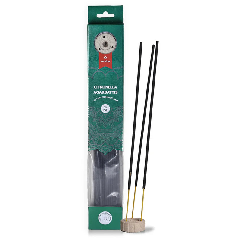 Citronella Agarbatti (35 pcs) | Swaha