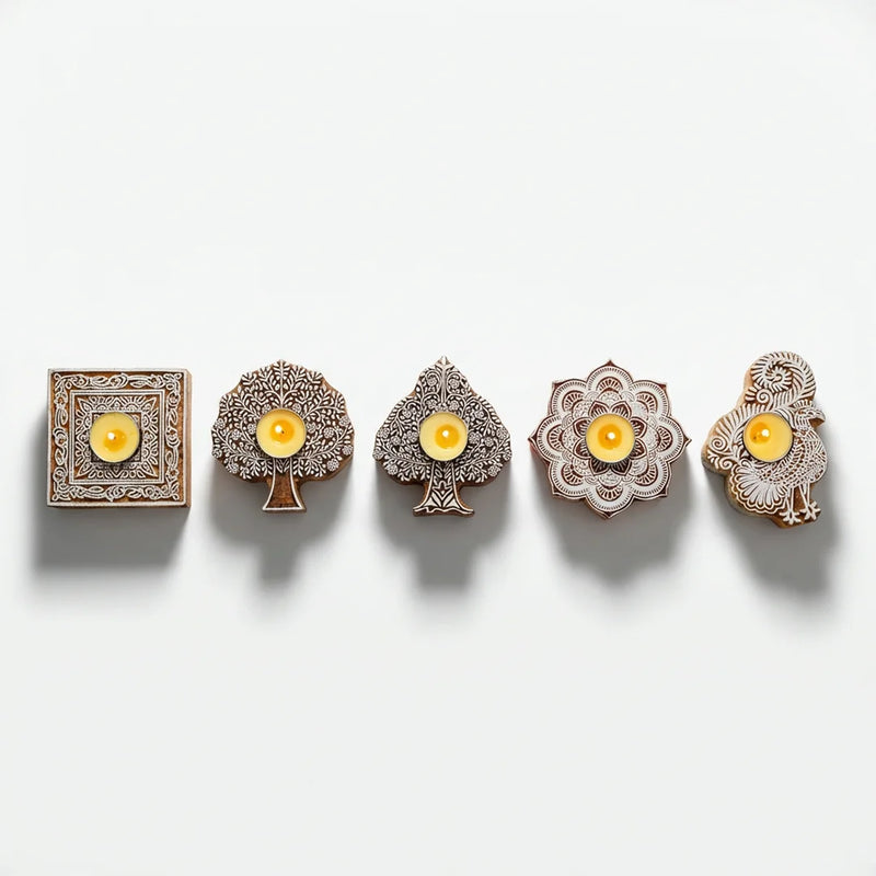 Wooden Blocks | Decorative Blocks | 1 Pcs | Swaha