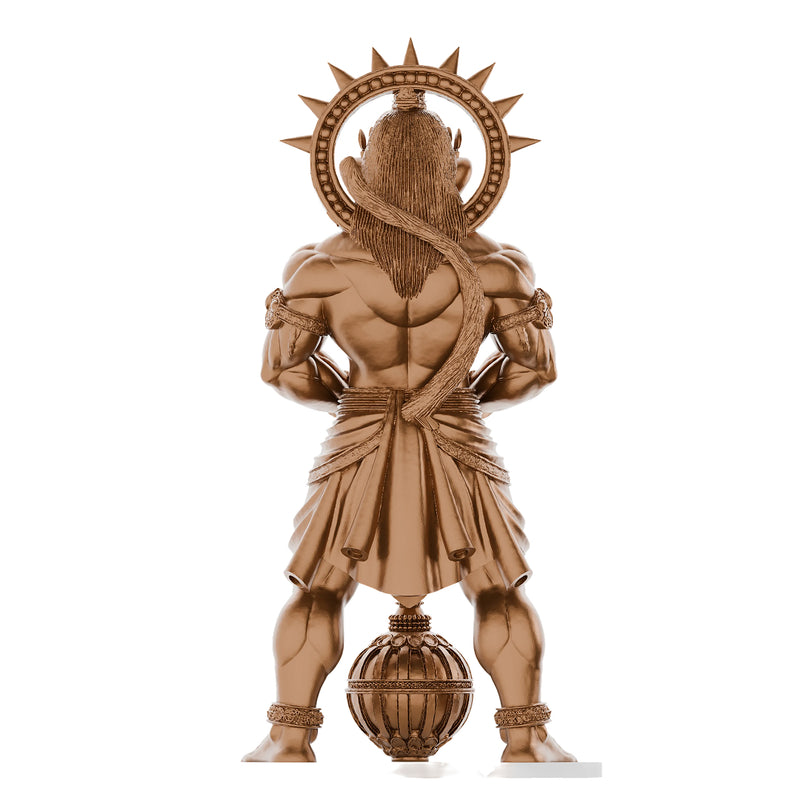 3D Lord Hanuman Idol for Car Dashboard, Home, Office Desk