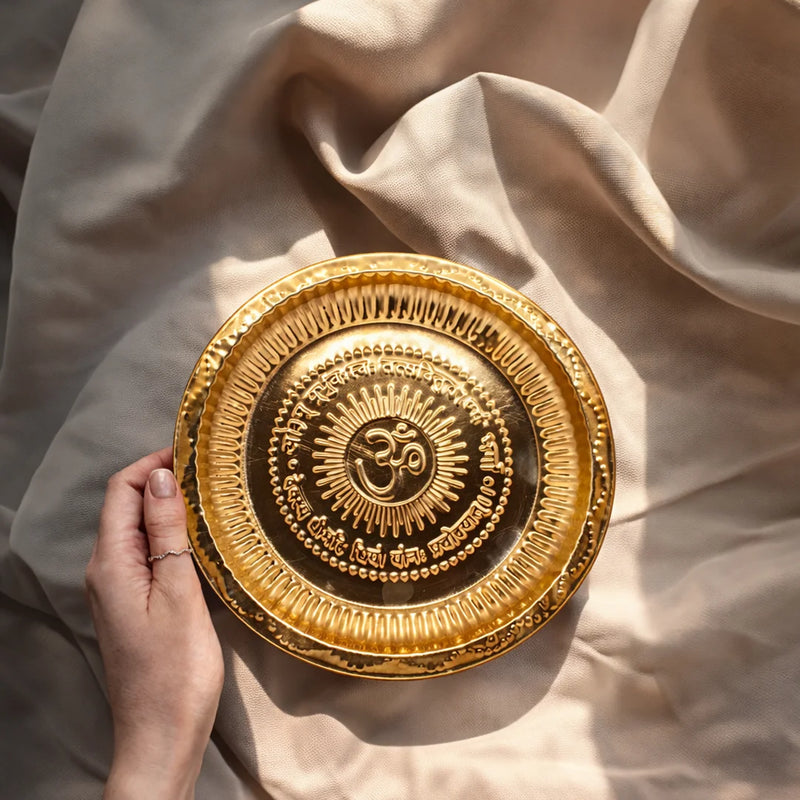 Brass Puja Articles Combo | Swaha